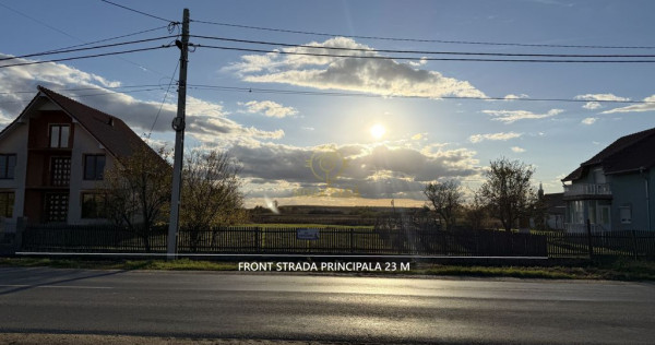 !NOU!Teren Intravilan 5km> Satu Mare/Strada Principala