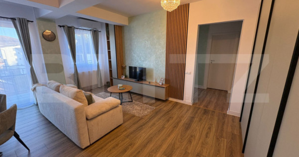 Apartament cu 2 camere, 47 mp, balcon 13 mp si parcare subte