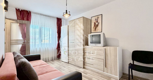 Garsoniera cu bucatarie inchisa gaz Calea Aradului