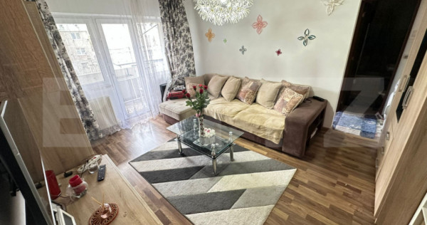 Apartament 2 camere, semidecomandat, 40 mp, zona Micro &ndash; m