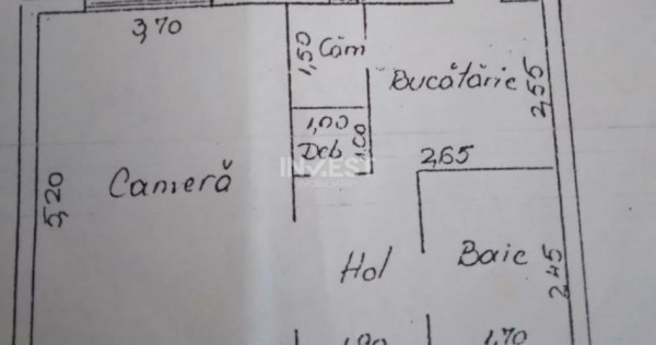 Apartament de vanzare 1 camera, zona Pacurari, Iasi