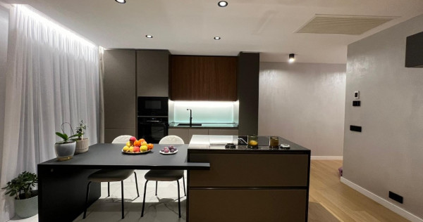 3 camere LUX mobilat/utilat ONE HERASTRAU TOWERS etaj 5 vedere libera