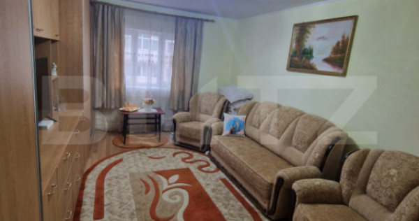 Apartament cu 2 camere, 52 mp, etaj intermediar, zona Burduj