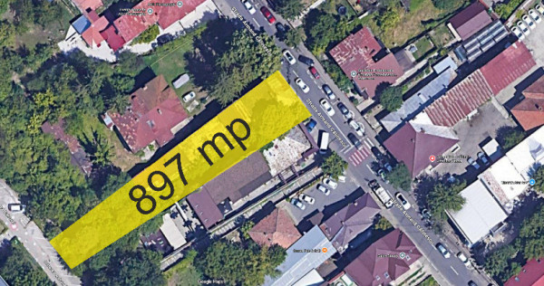 Teren 897mp + Construcții Demolabile — Ultracentral, Pitesti