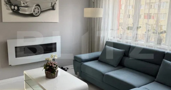 Apartament cu 3 camere semidecomandat, 65 mp, parcare, pet f