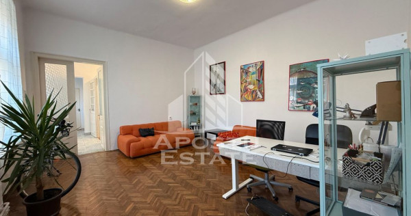 Apartament 3 camere, parter &icirc;nalt, plus garsonieră complet amenajată