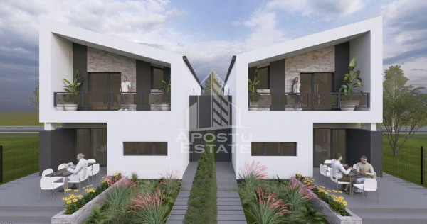 Duplex despartit prin camera tehnica in Ghiroda