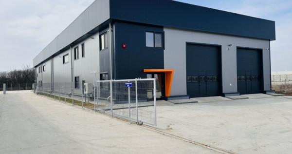 Hala industriala super finisata 435 mp, 1076 mp teren, Linia