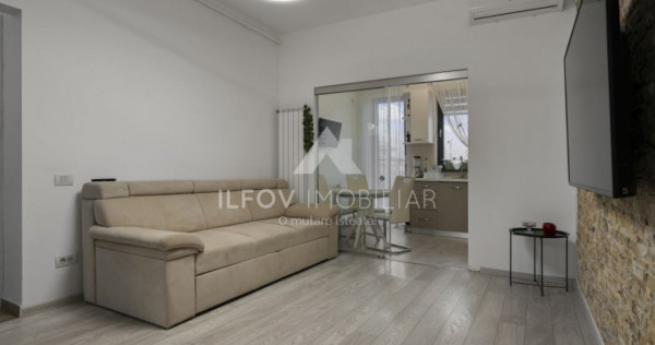 Apartament 2 camere Tunari, utilat si mobilat, parcare