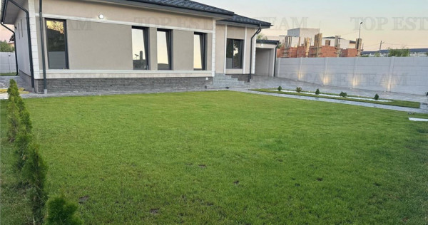 Casa inidividuala, superba pe parter, cu garaj si 4 camere s