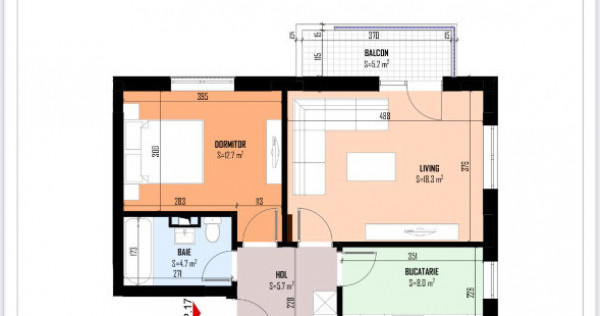 Apartament 2 camere|Incalzrie prin pardoseala|locatie foarte buna