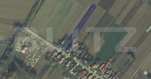 Teren intravilan de vanzare, 32 de ari, zona Vetis Oar