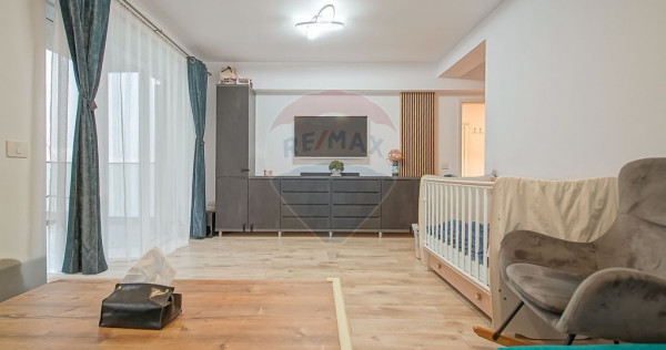 Apartament cu 2 camere de v&acirc;nzare, parcare subterană ș...