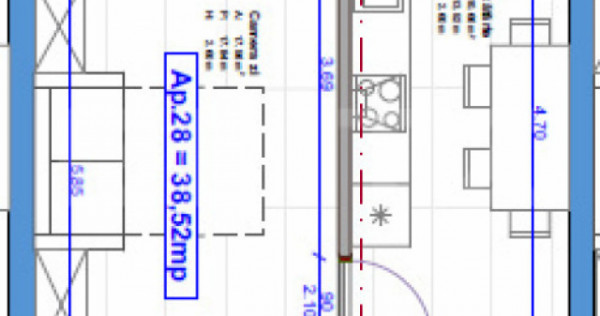 Apartamente de 1-3 camere, 37-60 mp, posibilitate garaj, zon