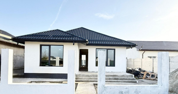 Casa individuala | P+Pod | 3 camere | 2 bai | Incalzire in pardoseala