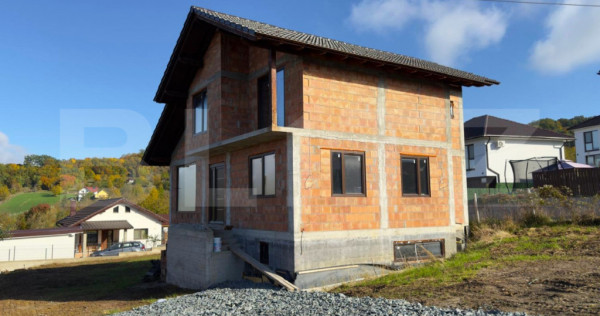 CASA SEMIFINISATA CU MATERIALE PREMIUM, IN ZONA VALEA BUDACU