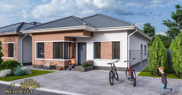 Vila individuala la cheie, 250mp curte, constr. 2022, Tunari