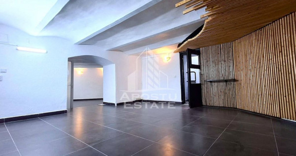 Spatiu comercial central la subsol