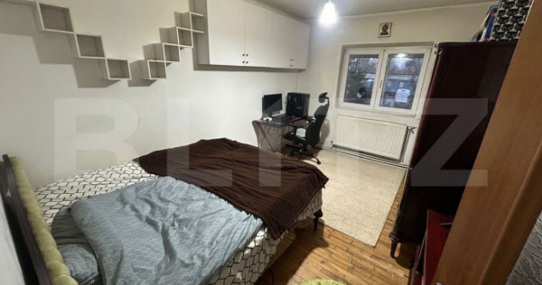 Garsoniera decomandata cu centrala, zona Progresul