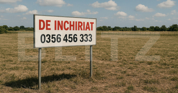 Teren de &icirc;nchiriat &ndash; 2.000 p&acirc;nă la 24.000 mp | Moșniț