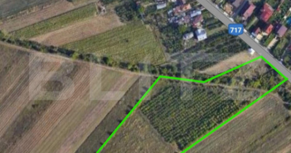 Teren 24.712 mp, parcelabil, zona Nord