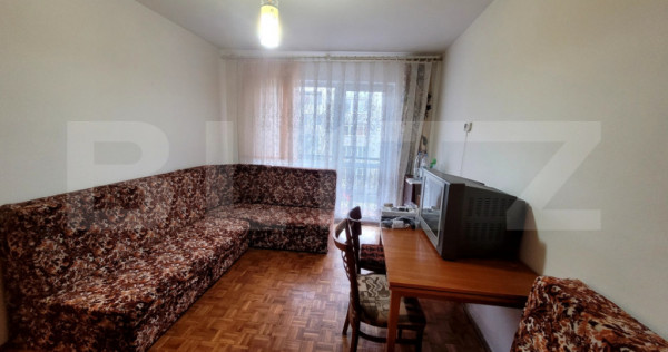 Apartament cu 2 camere, 41 mp utili, balcon, zona Primaverii