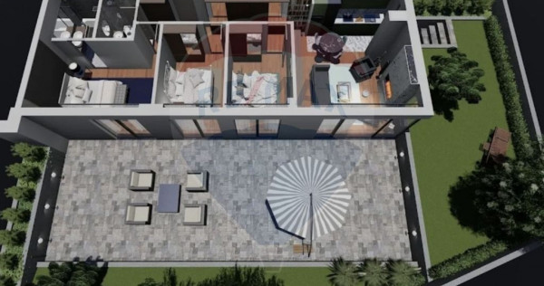 Vanzare Apartament 4 cu camere cu curte / loc parcare/ ul...