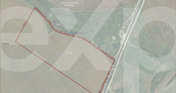 Teren intravilan 71.000 mp de v&acirc;nzare &ndash; Oarja, Argeș | A