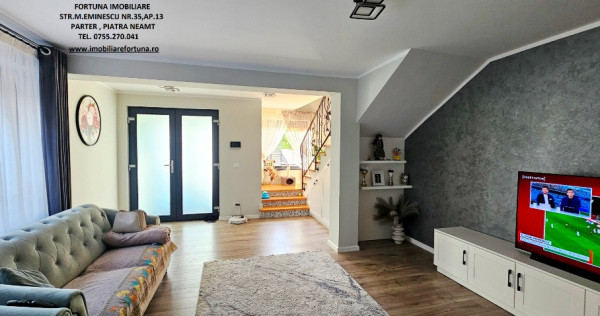 Proprietate Piatra Neamt - casa eleganta/camin de suflet