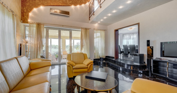 Corbeanca-Laguna Albastra refugiu exclusivist la lac, vila cu piscina