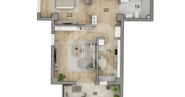 Apartament de v&acirc;nzare Dobroești, Ilfov, Str. Doinei cu LO