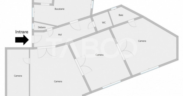 Spatiu de birouri de inchiriat 4 camere 122mp Centrul Istori