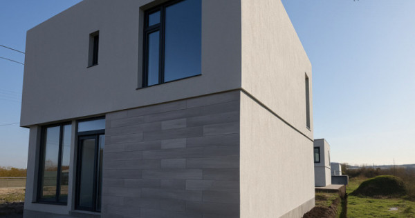 Vila modernă - finisată -terasă circulabila vedere lac ș