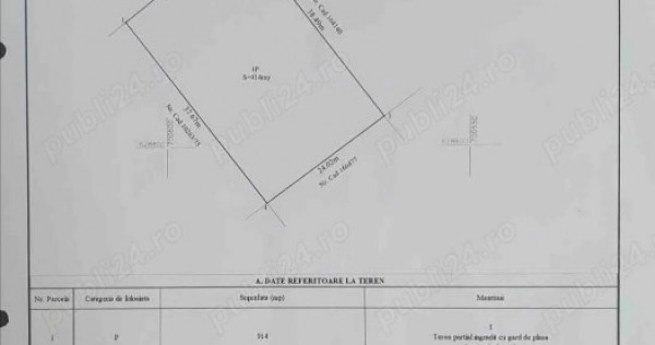 TEREN INTRAVILAN BUCiUM &ndash; 914 MP