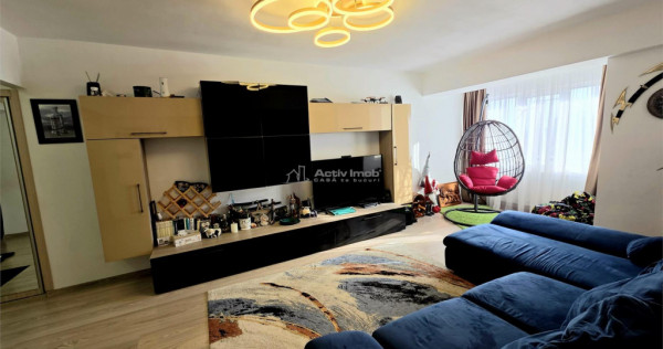 3 camere,decomandat, boxa subsol, etaj 5, mobilat-utilat, Bd