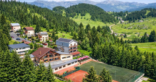 Complex turistic cu privelisti picturale,apa curativa,aer pu