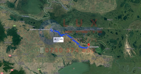ID 7899 Teren intravilan &ndash; DELTA DUNARII &ndash; COMUNA MAHMUDIA