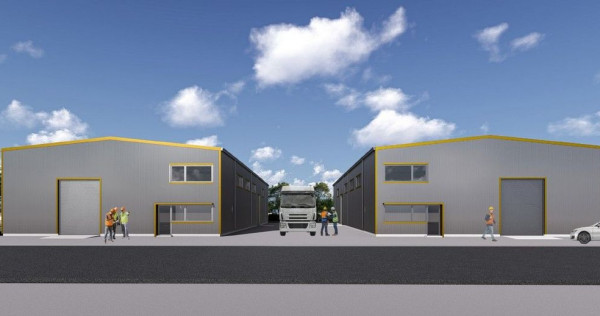 Doua hale noi alaturate - zona Drumul Intre Tarlale - Oxi...