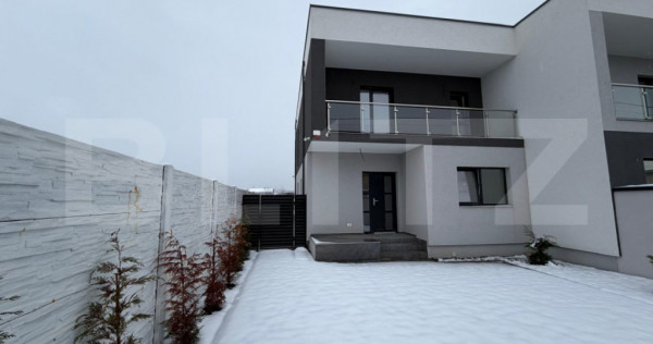 Duplex modern cu 5 camere | teren generos | Dumbrăvița