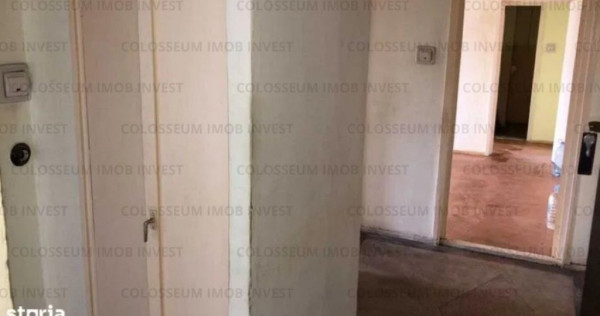 Apartament 3 camere, semidecomandat - zona Grivitei