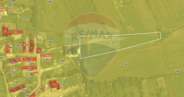 Teren Intravilan De Vanzare, Crizbav, Brasov, Suprafata 2...