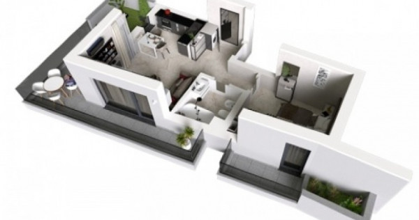 Apartament 2 camere decomandat,44mp,Mamaia,zona Aqua Magic,107.000euro