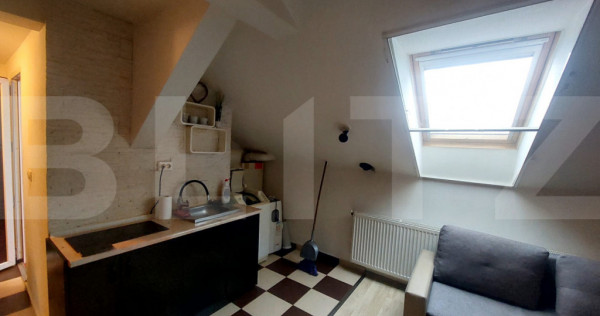 Garsoniera mansardata, 24 mp, zona Iosefin