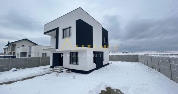 Vila individuala cu 4 camere 3 bai teren 350mp