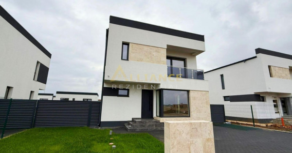 Vila cu 4 camere #238;n ansamblu rezidential exclusiv - Comu