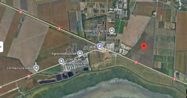 Teren intravilan jud. Calarasi- Cuza Voda