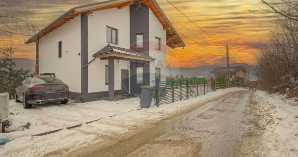 Vilă la Sohodol, 6 camere, D + P + M, teren 847 mp