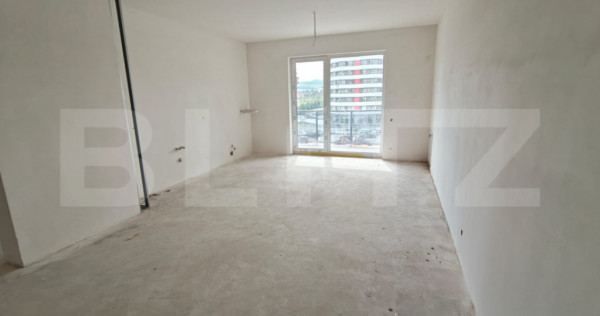 Apartament 2 camere, bloc nou, etaj intermediar, parcare, zo