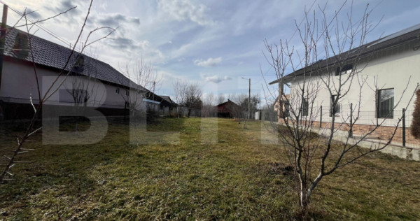 Teren intravilan Brănești &ndash; 632 mp, utilități la poart