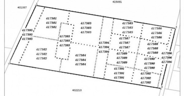 Teren cu PUZ aprobat pentru blocuri de locuinte